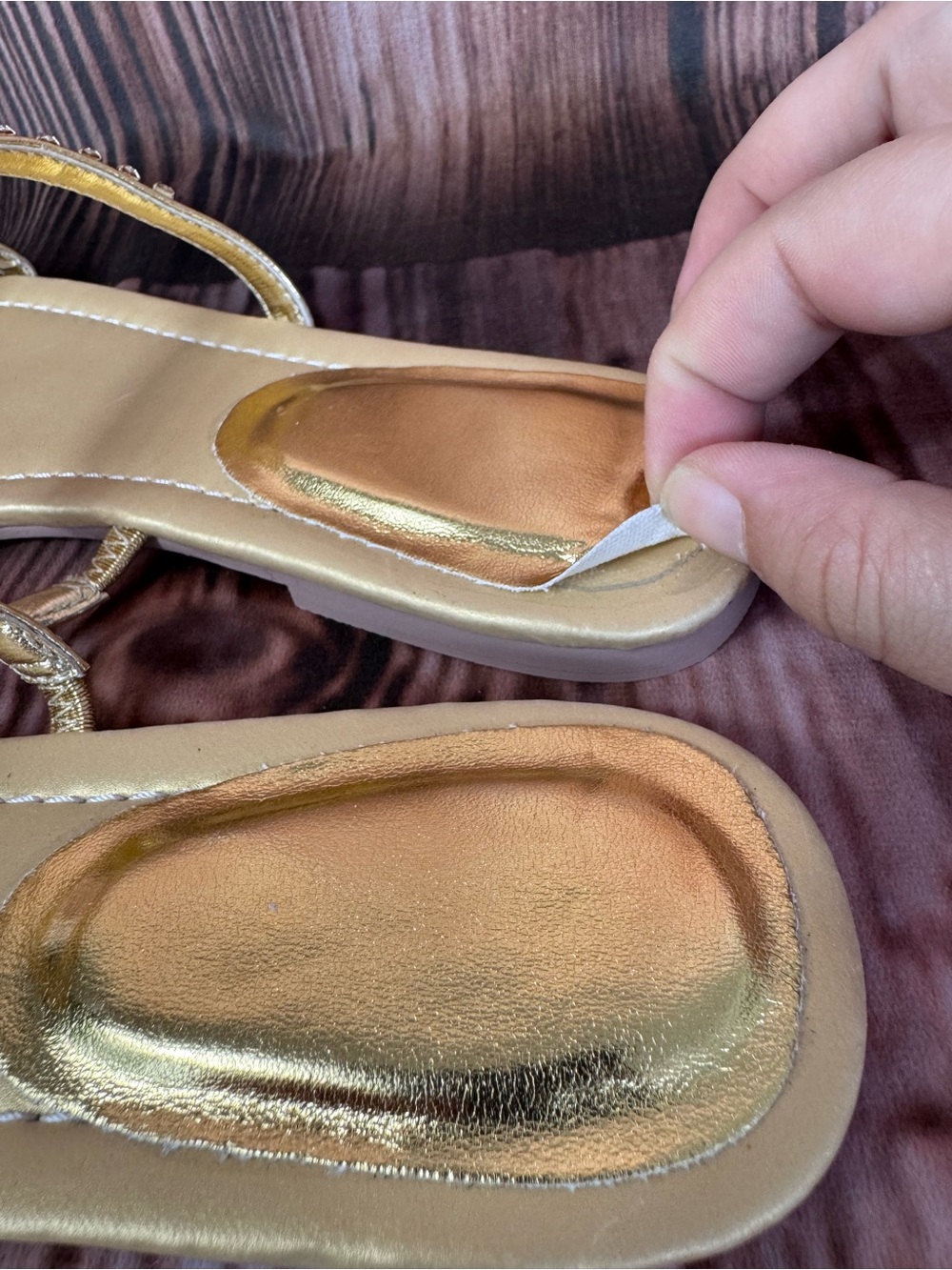 Avon Two-Band Rhinestone Slide - Picture 6 of 9